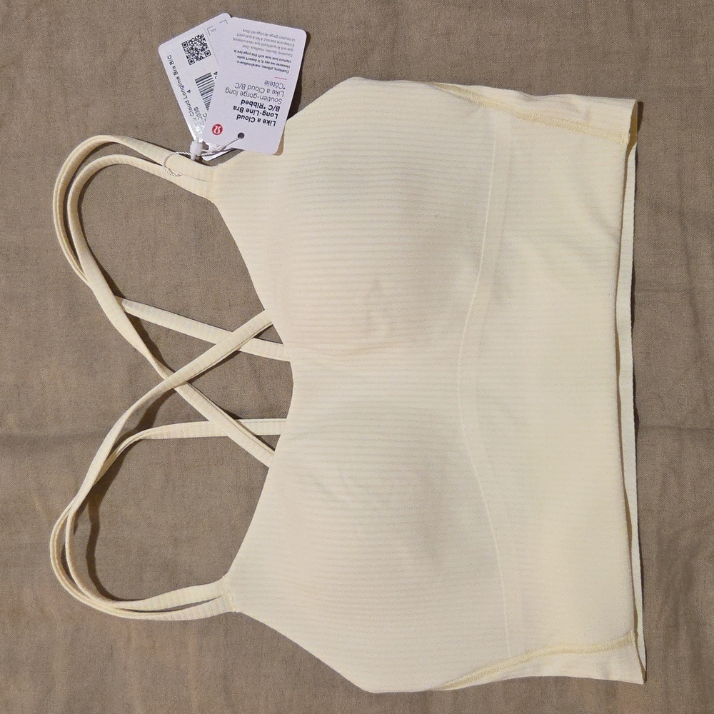 Lululemon Like a Cloud Ribbed Longline Bra *Light Support, B/C Cup